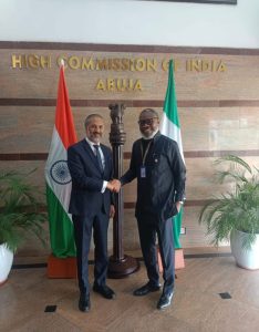 Prof. Adesugba Leads ACCI/NACCIMA Delegation on Courtesy Visit to Indian High Commissioner in Abuja